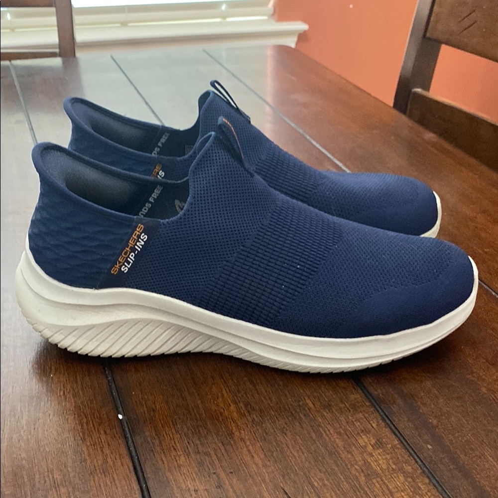Skechers Men's Navy Slip-On Shoes